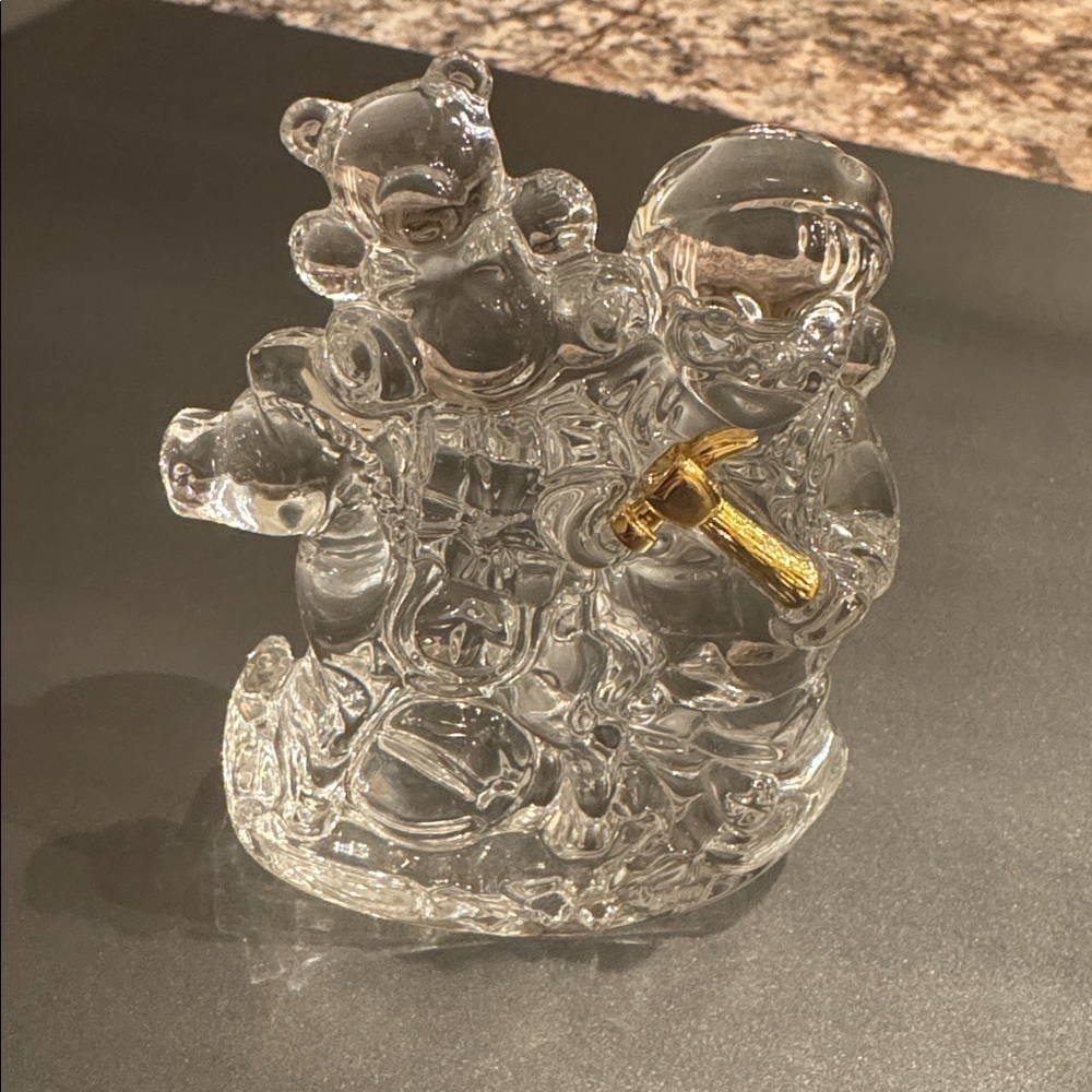 Marquis by Waterford Crystal Elves making the Toys Elf Figurine